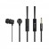 Swissten Dynamic YS500 Stereo Earphones with Microphone and Remote image 1