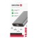 Swissten Aluminium Power Banka Ārējās Uzlādes Baterija 2xUSB / USB-C / Micro USB / 20W / 10000 mAh image 1