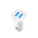 XO TZ10 Car charger 2x USB 2.4A + USB-C cable image 4