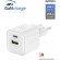 Swissten Travel Charger GaN USB-C 35W PD / USB-A 27W QC image 2