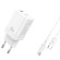 XO CE10 PD Wall charger USB-C 65W + USB-C - Lightning cable image 1