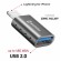 Swissten OTG Адаптер Lightning на USB Подключение фото 3