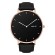 Garett Smartwatch Verona Gold And Black Leather Sieviešu viedpulkstenis AMOLED / Bluetooth / IP67 / GPS / SMS image 1