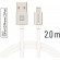 Swissten MFI Textile Fast Charge 3A Lightning Data and Charging Cable 2m image 2