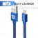 Swissten Textile Fast Charge 3A Lightning Data and Charging Cable 2m paveikslėlis 2