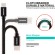 Swissten Textile Universal Quick Charge 3.1 USB-C Data and Charging Cable 2m image 2
