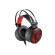 Natec Genesis Neon 360 Gaming Headphones With Microphone / LED / Vibration / Black-Red paveikslėlis 1