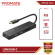 PROMATE LinkHub-C USB-C to HDMI 4K / 2X USB 3.0 / SD paveikslėlis 3