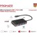 PROMATE PrimeHub-Mini 8in1 USB-C Hub HDMI 4K / LAN / PD 100W / SD / 3x USB 3.0 фото 5