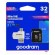 Goodram MicroSD class 10 UHS I 32GB Memory card + Card reader image 1