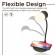 PROMATE LumiQi LED Galda Lampa ar Bezvadu uzlādi un Bluetooth skaļruni image 4