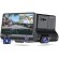 RoGer 3in1 Auto Videoreģistrators ar integrētu priekšējo / Aizmugurējo / Salona kameru / Full HD / 170 grādu skatu image 1