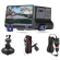 RoGer 3in1 Auto Videoreģistrators ar integrētu priekšējo / Aizmugurējo / Salona kameru / Full HD / 170 grādu skatu image 2