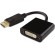 RoGer DisplayPort to DVI Adapter 2K@60 / 24+5 pin image 1