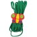 Mocco Chinese Ropes Разноцветные резинки с декоративным держателем (200 x 1 x 0,5 cm) зеленый фото 1