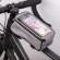 Mocco Ūdensnecaurlaidīga velosipēda rāmja soma ar tālruņa turētāju image 1