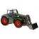 RoGer Зеленый сельскохозяйственный трактор с красным прицепом 1:28 фото 4