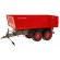 RoGer Green Farm Tractor Green with Red Trailer  1:28 image 5