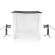 Nedis Комплект светодиодной фотостудии 40 х 40 см | 6500 K | Складной фото 3