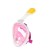 RoGer Full Dry Snorkeling Mask S / M Pink paveikslėlis 1
