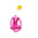 RoGer Full Dry Snorkeling Mask S / M Pink paveikslėlis 3