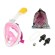 RoGer Full Dry Snorkeling Mask S / M Pink paveikslėlis 4