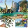 Castorland Dinozauru pasaule Puzzle 60gab image 1
