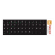 Mocco Наклейки для Клавиатуры ENG / EE С Водостойким Ламинатом Черные / Зеленые фото 1