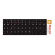 Mocco Keyboard Sticks ENG / EE With Laminated Waterproof Level Black / Red paveikslėlis 1