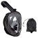 RoGer Full Dry Snorkeling Mask S / M  Black paveikslėlis 1