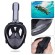 RoGer Full Dry Snorkeling Mask S / M  Black paveikslėlis 4