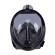 RoGer Snorkelēšanas Sejas Maska (niršanas maska) S / M Melna image 6
