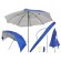 RoGer Folding Beach Umbrella paveikslėlis 1