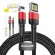 Baseus Cafule Double-sided USB Lightning Cable 2,4A 1m (Black+Red) image 6