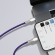 Baseus Cafule Series USB-C cable for Lightning, 20W, 2m (purple) фото 4