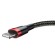 Baseus Cafule USB Lightning Cable 2,4A 0,5m (Red+Black) paveikslėlis 4