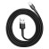 Baseus Cafule USB Lightning Cable 2.4A 0.5m (Gray+Black) paveikslėlis 1