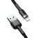 Baseus Cafule USB Lightning Cable 2.4A 0.5m (Gray+Black) фото 2