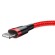 Baseus Cafule USB Lightning Cable 2,4A 0,5m (Red) paveikslėlis 4
