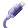 Baseus Crystal Shine cable USB-C to Lightning, 20W, PD, 1.2m (purple) image 4