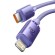 Baseus Crystal Shine cable USB-C to Lightning, 20W, PD, 1.2m (purple) image 5