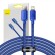 Baseus Crystal Shine cable USB-C to Lightning, 20W, PD, 2m (blue) image 1