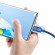 Baseus Crystal Shine cable USB to USB-C, 5A100W1.2m (blue) paveikslėlis 3