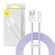 Baseus Dynamic cable USB to Lightning, 2.4A, 2m (Purple) image 1