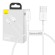 Baseus Superior Series Cable USB to Lightning, 2.4A, 0,25m (white) paveikslėlis 1