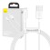 Baseus Superior Series Cable USB to Lightning, 2.4A, 1m (white) paveikslėlis 1