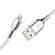 Cable Lightning to USB Cygnett Armoured 2.4A 12W 0,1m (white) фото 2