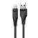 Cable USB to Lightining Acefast C3-02, MFi,  2.4A 1.2m (black) paveikslėlis 1