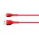Lightning Cable LDNIO LS661 30W, 1m (red) paveikslėlis 2