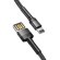 Baseus Cafule Double-sided USB Lightning Cable 1.5A 2m (Gray+Black) фото 2